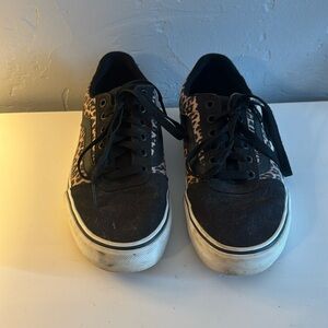 Woman’s cheetah vans